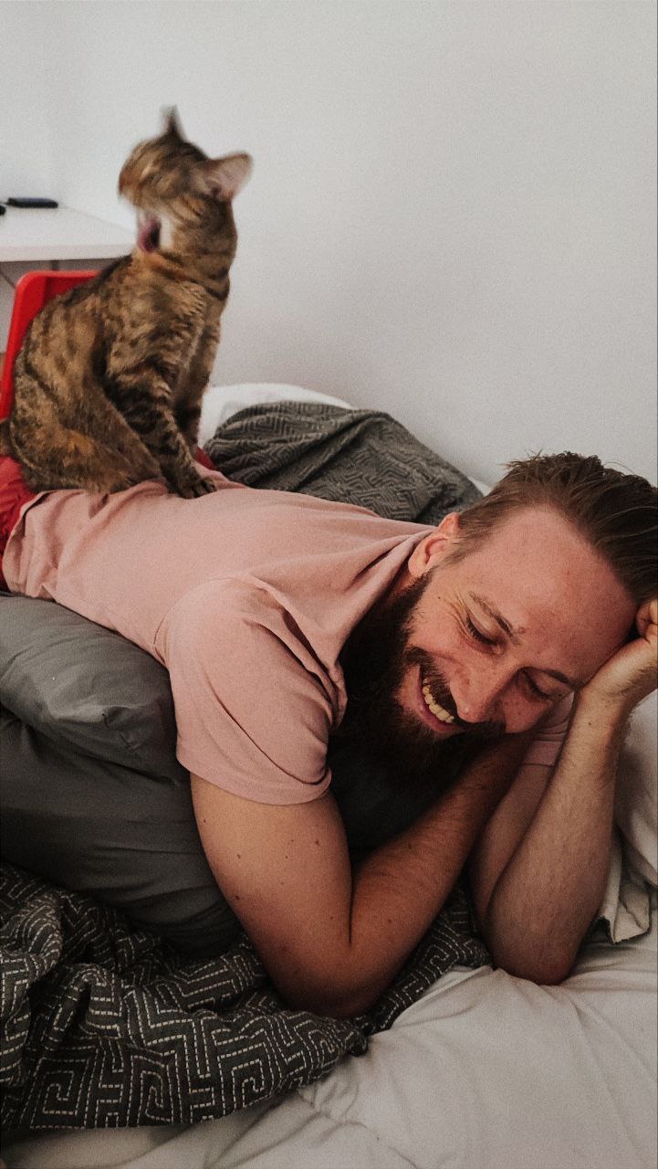 Вечерний массаж от Муси. Заводите котов, они клёвые image preview